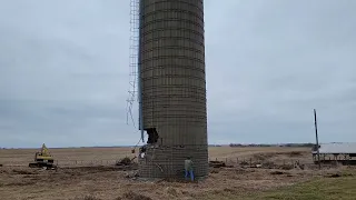 Bring down a silo in Fairhaven IL.