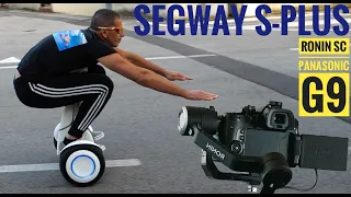 Segway Ninebot S-Plus Test -- PANASONIC G9 & DJI RONIN SC - 4K