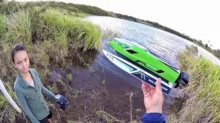 WLtoys 915 High Speed Brushless Boat  Review - [Unboxing, Water/Flip/Leak Test! Pros & Cons]