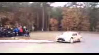 Sébastien Loeb lors du shakedown