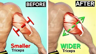 How To Build Your WIDER Triceps workout  (Effective Exercises)