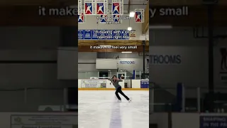 i didn't pass my gold freeskate but that's ok #figureskating #iceskating #shorts #rejections