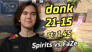 Spirit donk (21-15) vs FaZe (mirage) | IEM Katowice 2024 | Feb 6, 2024 | CS2 POV