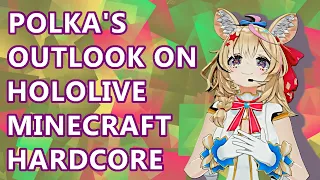 [HOLOLIVE][ENG SUB CC] Hololive Hardcore Minecraft from The Perspective of Polka The Farmer