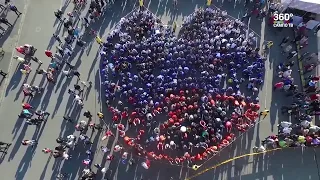 Флешмоб "Я люблю тебя, Россия!" состоялся в Петрозаводске 12 июня