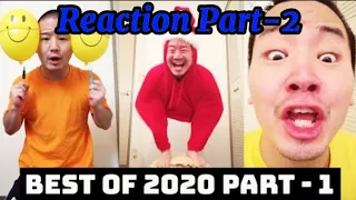 じゅんやの 2020 Wrapped Up Best From Junya 2020 Tiktoks Junya1gou funny videos | Part-1 のリアクション Part-2