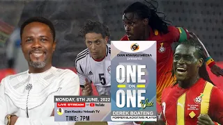 ONE ON ONE WITH DEREK BOATENG FORMER BLACK STARS PLAYER WITH DAN KWAKU YEBOAH