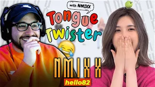 MUY BIEN! | Reaction to Tongue Twister with NMIXX | hello82