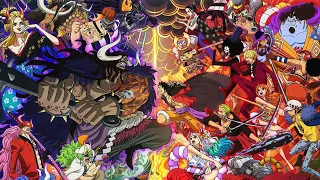 Top 40 Strongest One Piece Characters (Wano/Onigashima Raid)