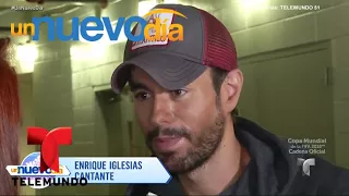 ¡Enrique Iglesias se convirtió en papá de gemelos! | Un Nuevo Día | Telemundo