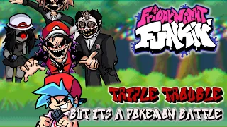 [NEW] PokéTrouble V2 (Triple Trouble but it's a Pokémon Battle) #fridaynightfunkin #pokemon