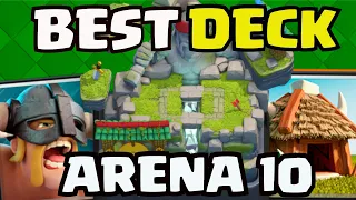 #1 BEST DECK FOR ARENA 10 (HOG MOUNTAIN) in CLASH ROYALE!