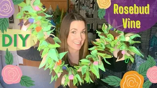 No-Sew Rosebud Vine for Sugar Gliders