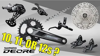 Compatibility Is The Key! Newest Shimano Deore M6100, M5100, M4100 MTB Groupset. Not Only 1x12...