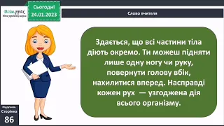 Людина. Організм людини. 3 клас Я досліджую світ 1 частина Бібік