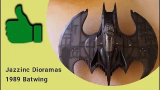 4K HD - Jazzinc Dioramas Ultimate 1989 Batwing Vehicle Review