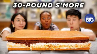 We Made A Giant 30-Pound S'More For Quinta