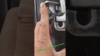 Защëлка для откатных ворот своими руками! Do-it-yourself latch for sliding gates!