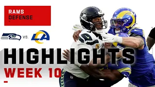 Rams Defense Stuffs Russ w/ 3 Turnovers & SIX Sacks! | NFL 2020 Highlights