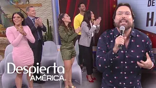 George Harris nos hizo reír a carcajadas con su show de comedia que llegó a Despierta América | DA