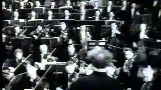 Film "Het Concertgebouworkest" conducted by Willem Mengelberg, Paris 1931. Tobis Klangfilm.