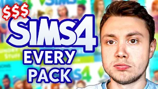 I bought every Sims 4 pack... Was it worth it?
