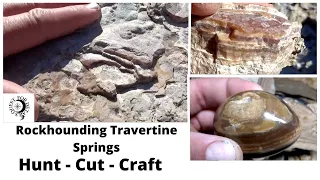 Rockhounding Travertine Springs - Hunt - Cut - Craft  - Quest 4 Treasure #656 By : Quest For details