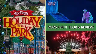 Holiday in the Park 2023 at Six Flags Fiesta Texas | In-Depth Event Tour with Shows, Food & Lights