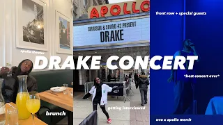 I WON TICKETS TO SEE DRAKE LIVE AT THE APOLLO IN NEW YORK