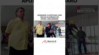 Leonardo e Gusttavo Lima vão ao Alvorada em apoio a Bolsonaro #shorts