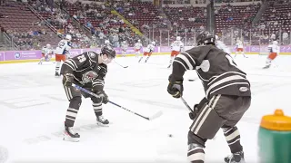 Hendrix Lapierre and Vincent Iorio's warmup routine