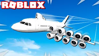 I Built The Worlds FASTEST Plane! Roblox