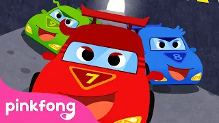 🏎Voitures de Course | Chansons des Voitures | Pinkfong ! Chansons pour Enfants