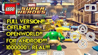 60FPS🔥LEGO® MARVEL SUPERHEROES TEST FOR LOW-END ANDROID DEVICES || Astaboi