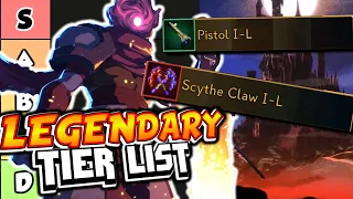 ALL Legendary Items Ranked in Dead Cells - The Final Tier List