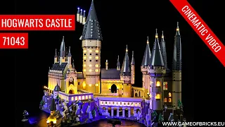 LEGO Hogwarts Castle 71043 Light Kit (Cinematic Video)