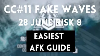 Day 6 Daily Risk 8 & Challenge 6OPs  | Easiest AFK Guide | CC#11FakeWaves | Arknights