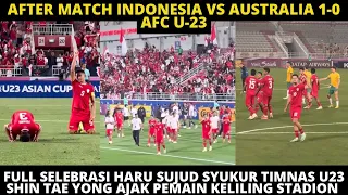 FULL SELEBRASI HARU PEMAIN TIMNAS U-23 DIAKHIR LAGA VS AUSTRALIA 1-0. WAJAH BAHAGIA PEMAIN TIMNAS