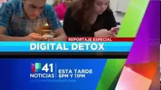 Noticias Univision 41 - Digital Detox - Promo (04-21-2015)