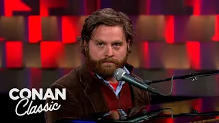 Zach Galifianakis Stand-Up | Late Night with Conan O’Brien