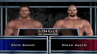WWE SD! HCTP: Single - Chris Benoit vs Stone Cold!