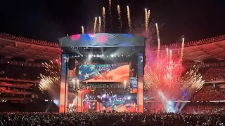 CODY RHODES ENTRANCE AT WWE ELIMINATION CHAMBER