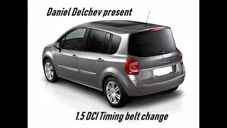 1.5 dci Renault Modus timing belt change