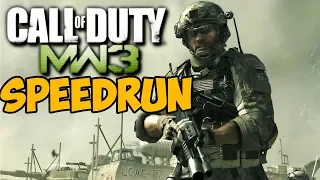 Call Of Duty: Modern Warfare 3 ► SPEEDRUN - Скоростное прохождение