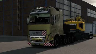 Volvo FH16 750 Heavy 4K Pov Driving - Germany Reworked - Euro Truck Simulator 2 1.50