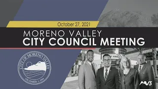 City Council Special Meeting October 27, 2021