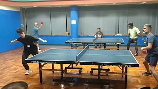 2024 western Sydney table tennis A2 Charlie Huang vs Talal Ghantous set 2