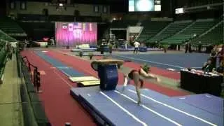 VT Shannon McNatt 2012 WOGA CLASSIC Elite Qual. Optional