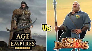 Age of Empires Mobile - Top 10 amazing features vs Call of dragons & Rise of Kingdoms