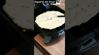 Papad In Air Fryer | Airfryer Pappadam | #shorts | #airfryerpapad | #viral